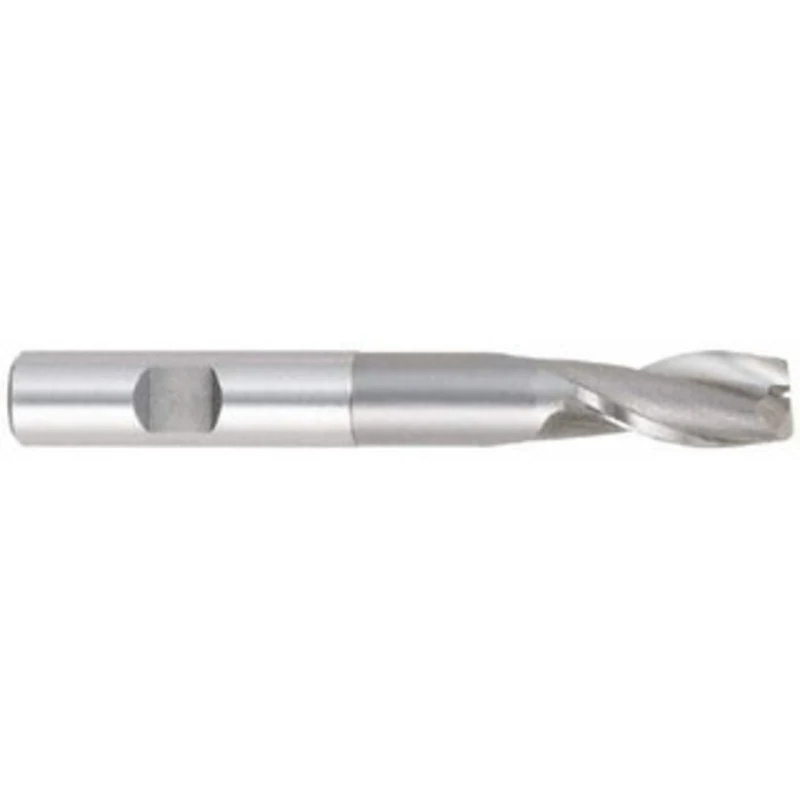 OSG 5/16, 3/4 LOC, 3/8 Shank Diam, 3-5/16 OAL, 2 Flute, Cobalt Square End Mill Single End, Uncoated, Spiral Flute, 30...